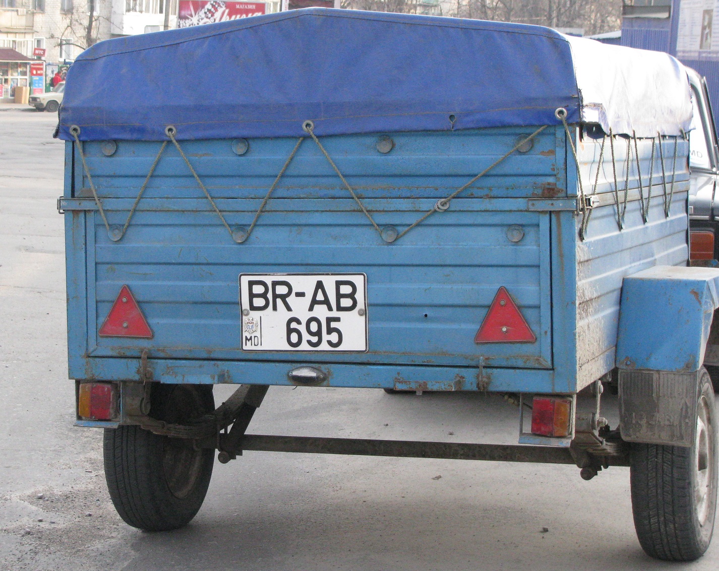 BR-AB 695, OS Kirovograd Trailer П/ПП 
