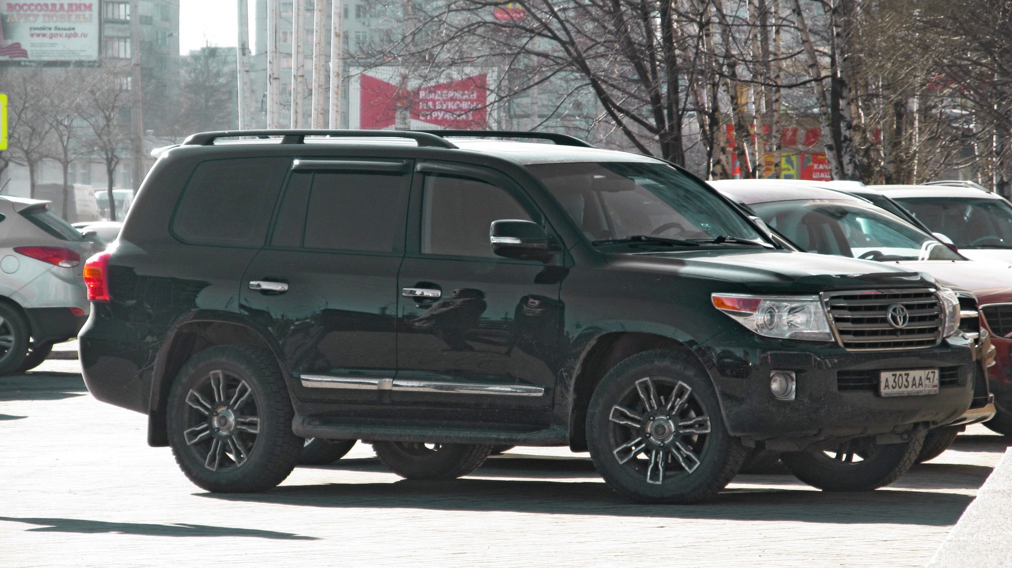 а 303 аа 47, Toyota Land Cruiser 200 (J200), 1st facelift, 2011–2015