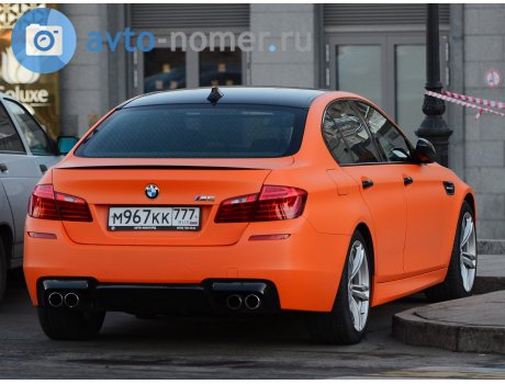м967кк777, BMW M5