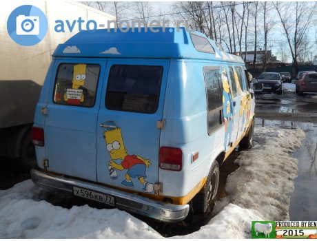 х596кв77, Chevrolet Chevy Van