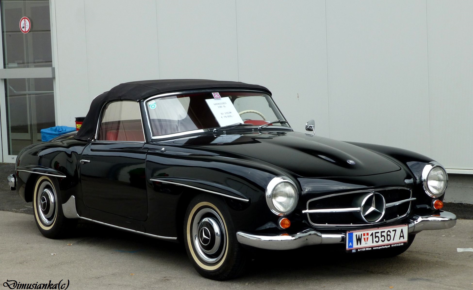 W 15567 A, Mercedes-Benz SL-Klasse 1st gen 190 SL (W121), 1955–1963