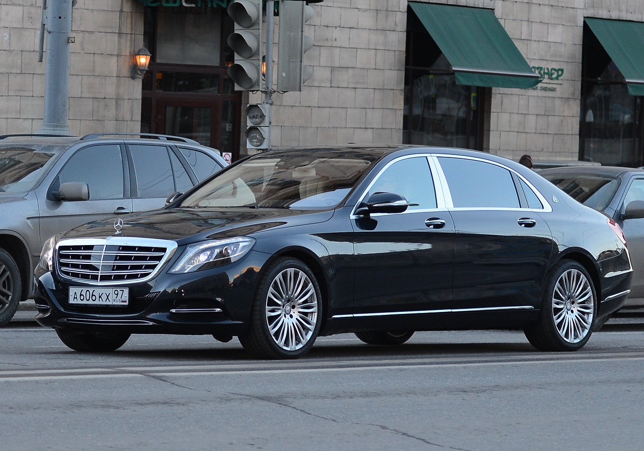 а 606 кх 97, Mercedes-Benz S-Klasse Maybach, 8th gen Sedan (X222), 2015–2020