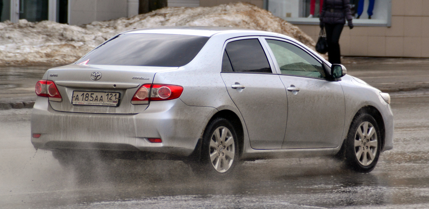 а 185 аа 121, Toyota Corolla 