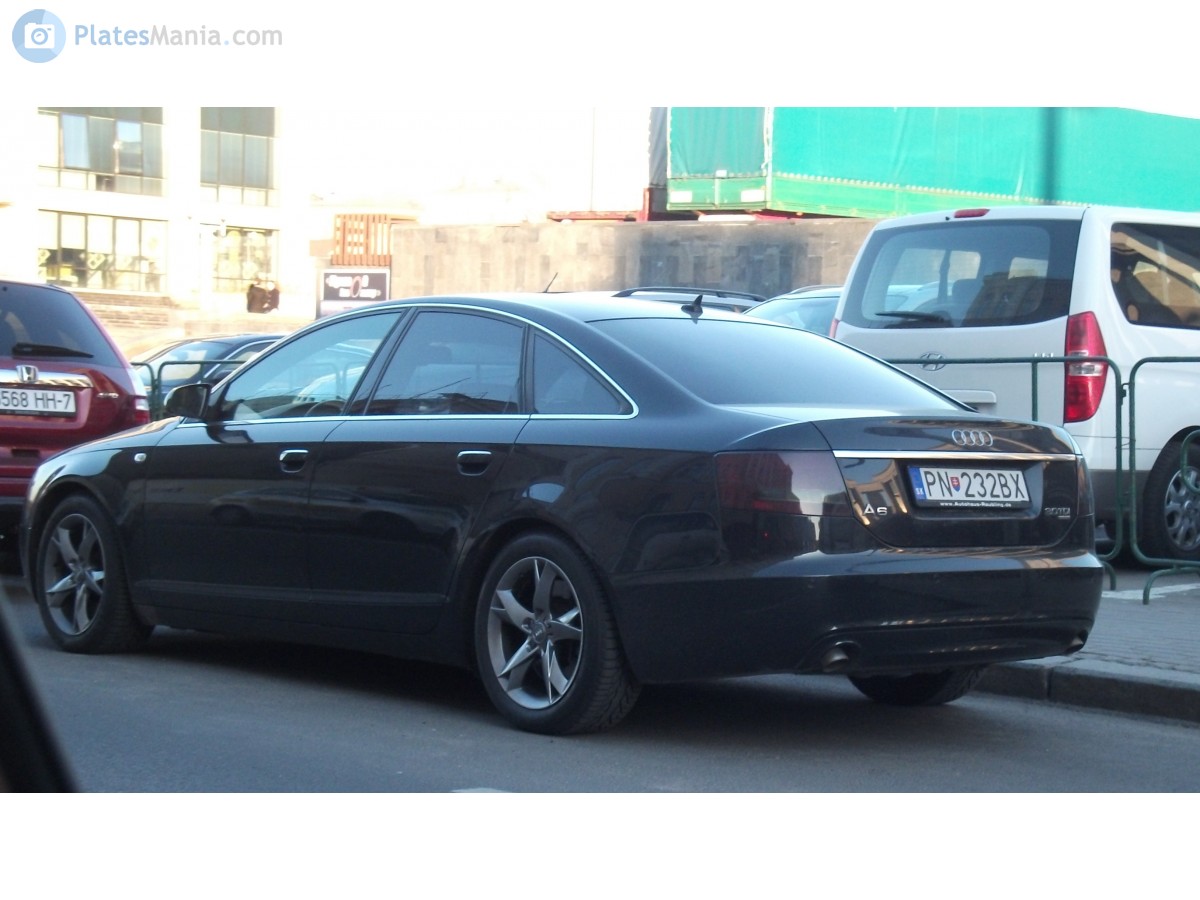 PN-232BX, Audi A6 3rd gen Sedan (C6/4F2), 2004–2011