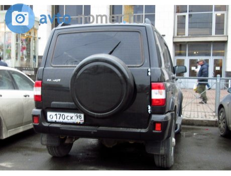 о170ск98, UAZ 3163 Patriot