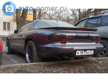 в181хо77, Pontiac Firebird