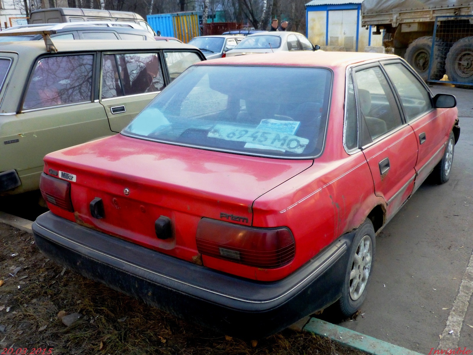 к 6945 МО, Geo Prizm 1st gen Sedan (E90), 1990–1992