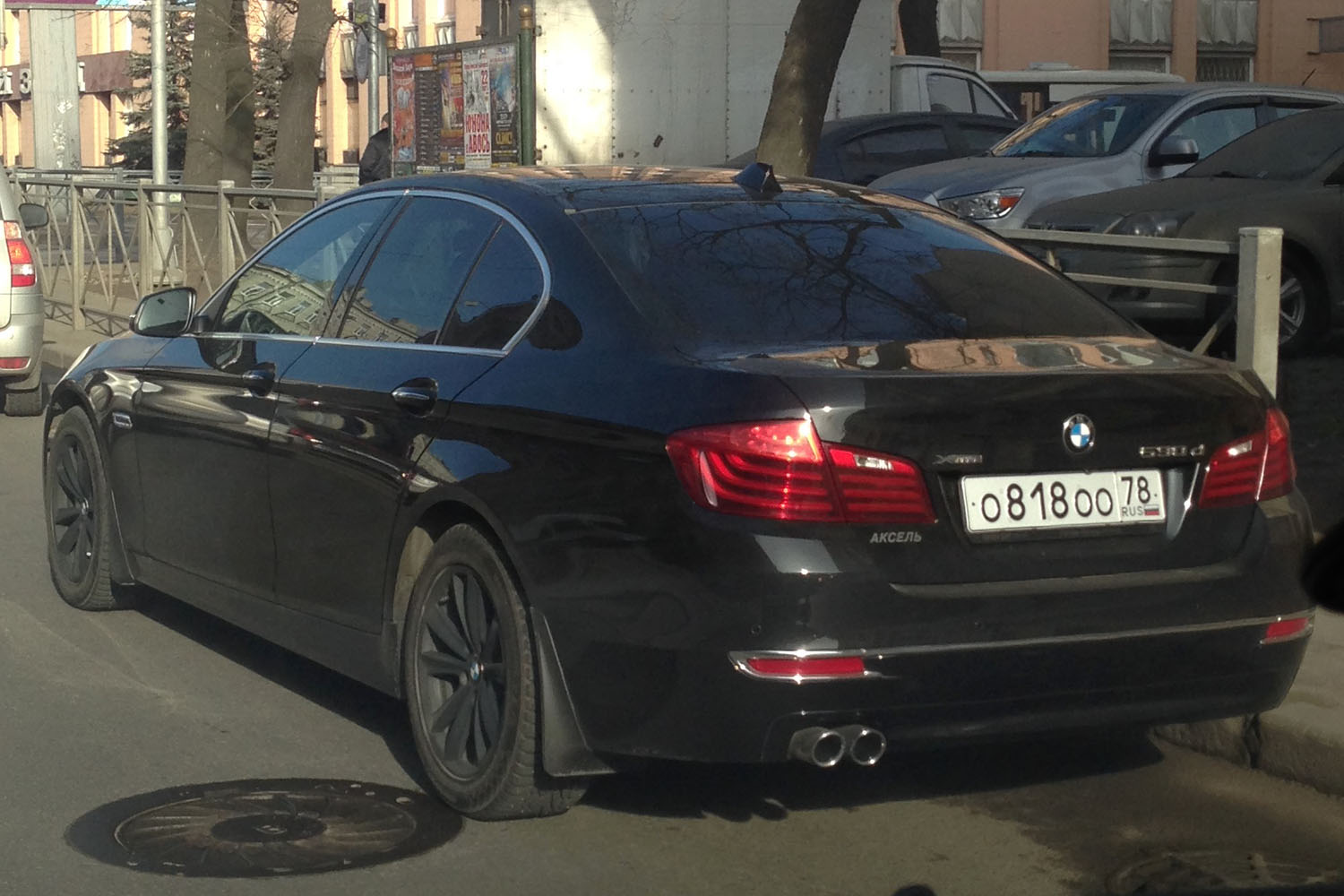 о 818 оо 78, BMW 5 Series 6th gen Sedan (F10/F18), 2010–2017