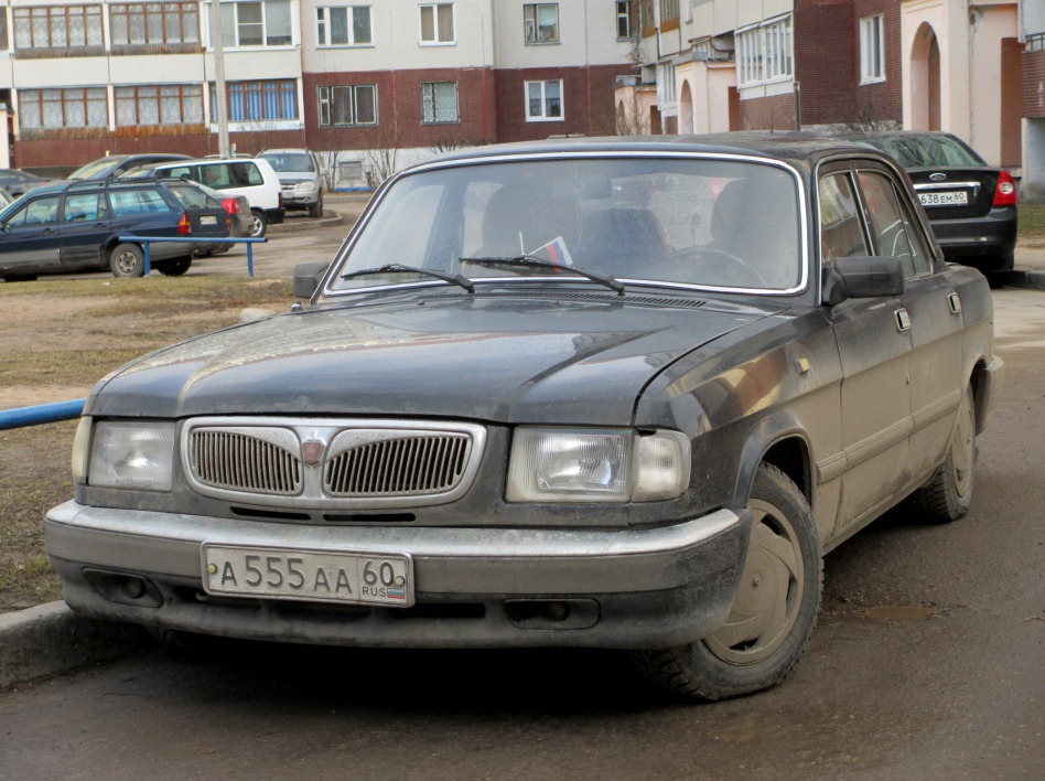 а 555 аа 60, GAZ 3110 Волга 1997–2004