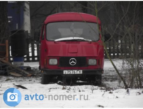 з 7576 ГК, Mercedes-Benz Harburger Transporter