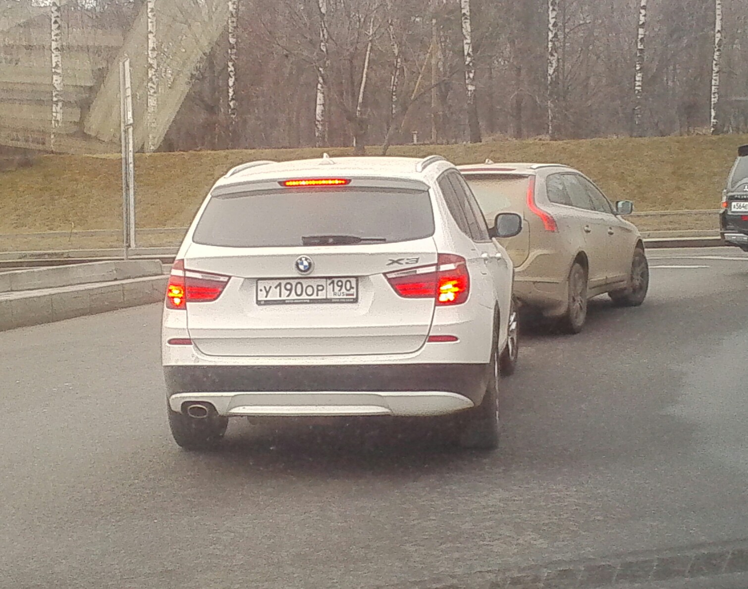 у 190 ор 190, BMW X3 2nd gen (F25), 2010–2017 (don't set)