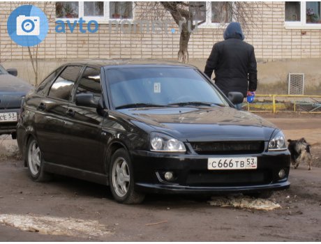 с666тв53, Lada (VAZ) 2172 Priora