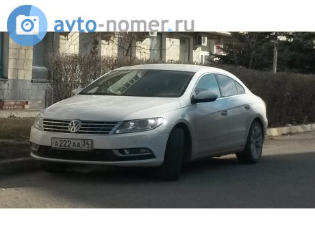 а222аа34, Volkswagen Passat CC