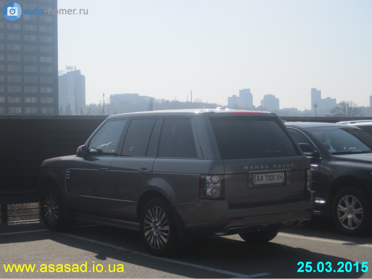 AA 7000 XH, Land Rover Range Rover 3rd gen (L322), 2002–2012