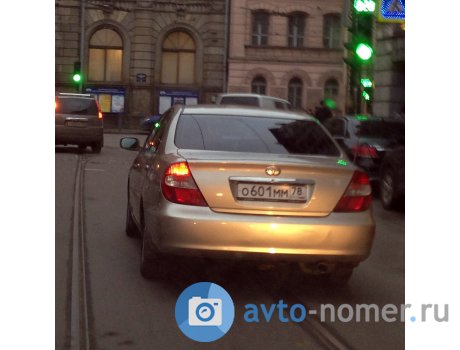 о601мм78, Toyota Camry