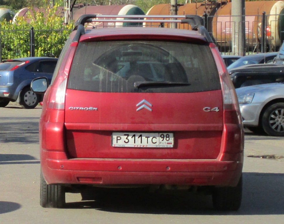 р 311 тс 98, Citroёn C4 Picasso/SpaceTourer 1st gen Grand (UA), 2006–2013