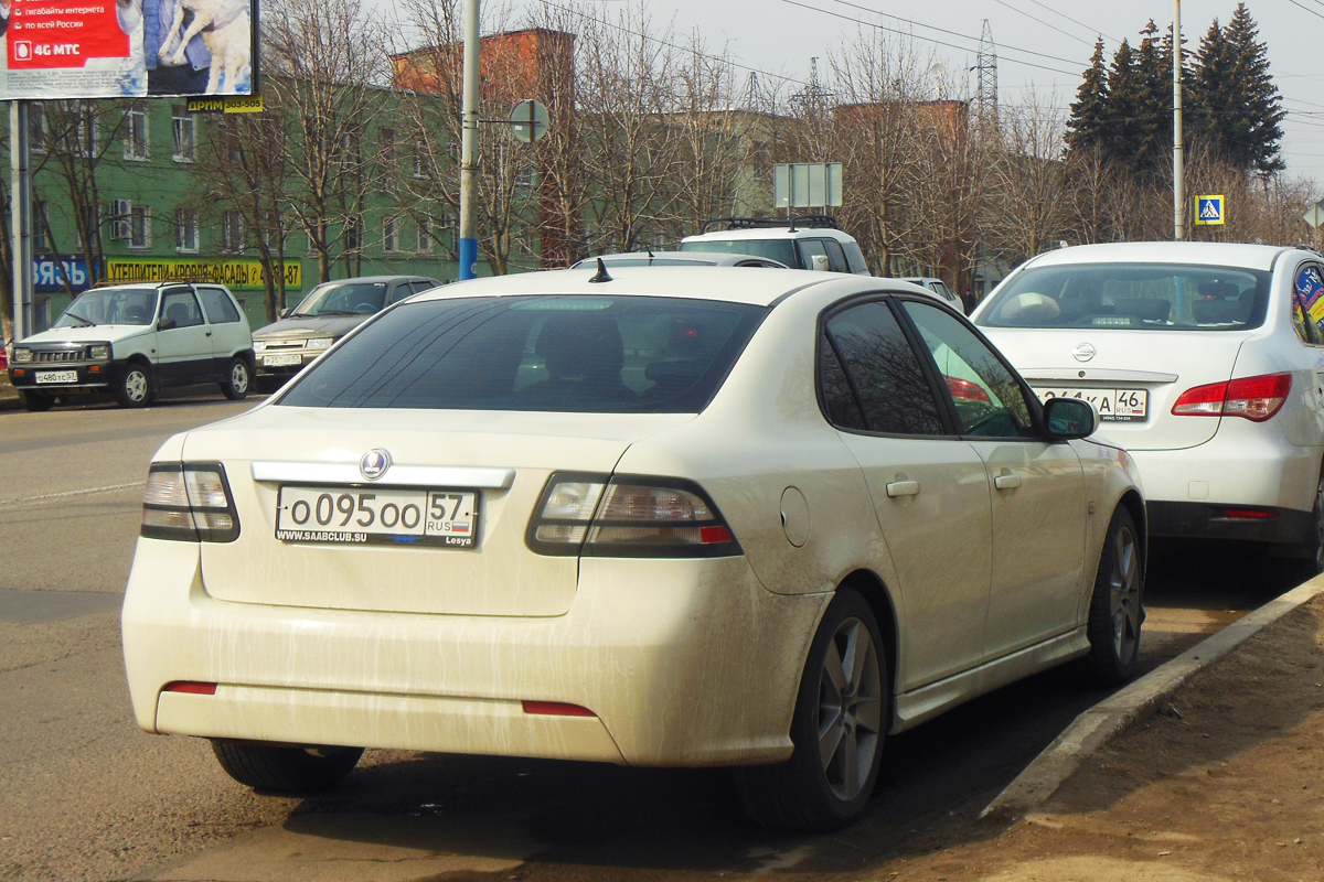 о 095 оо 57, SAAB 9-3 2nd gen Sedan (YS3F), facelift, 2007–2014