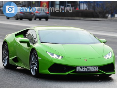 е777ве777, Lamborghini Huracán