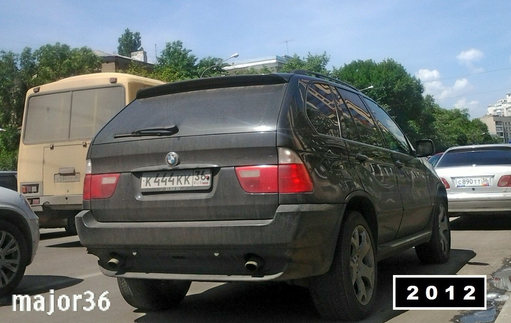 к 444 кк 36, BMW X5 1st gen (E53), 1999–2006
