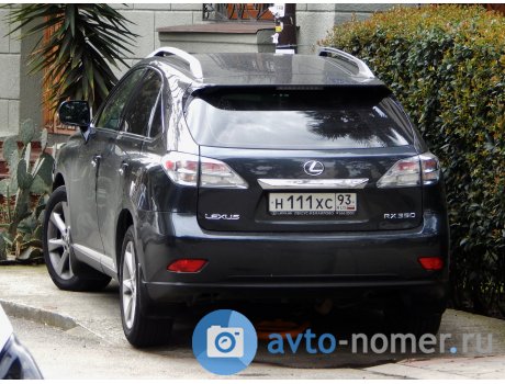 н111хс93, Lexus RX