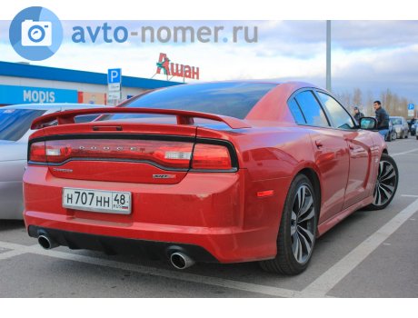 н707нн48, Dodge Charger