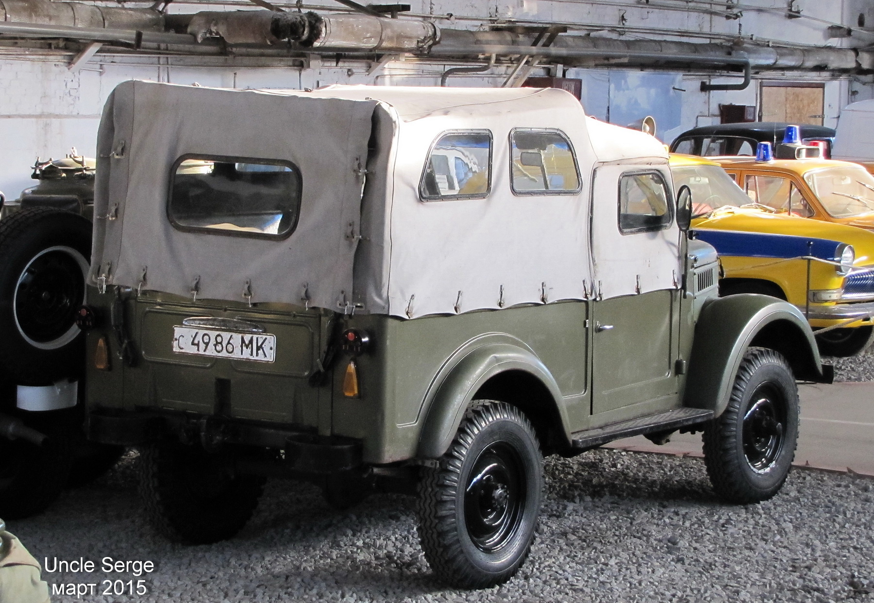 с 4986 МК, GAZ 69 69 3-door, 1952–1973