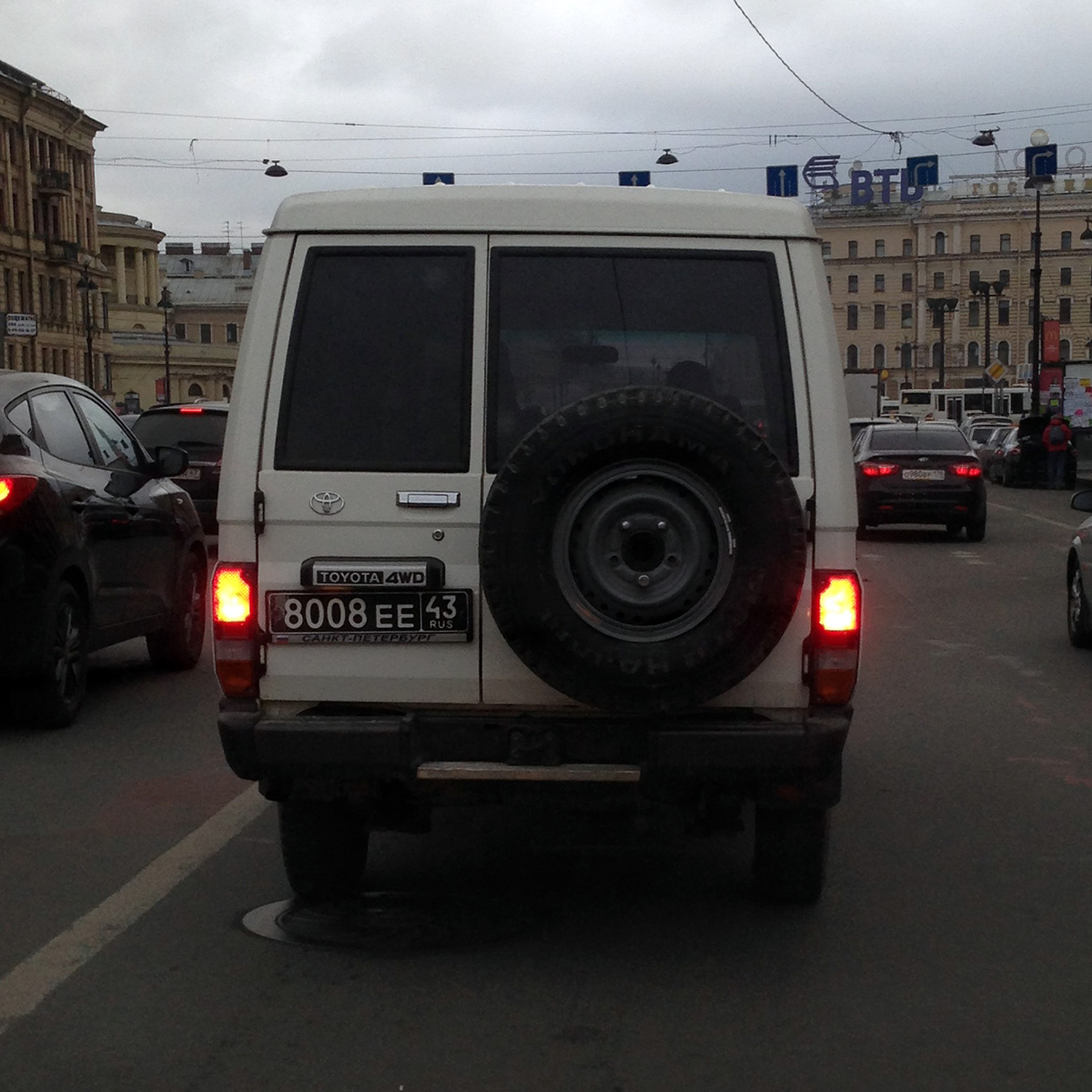 8008 ее 43, Toyota Land Cruiser 70 3-door Troop Carrier (J78), 1st facelift, 2007–2023