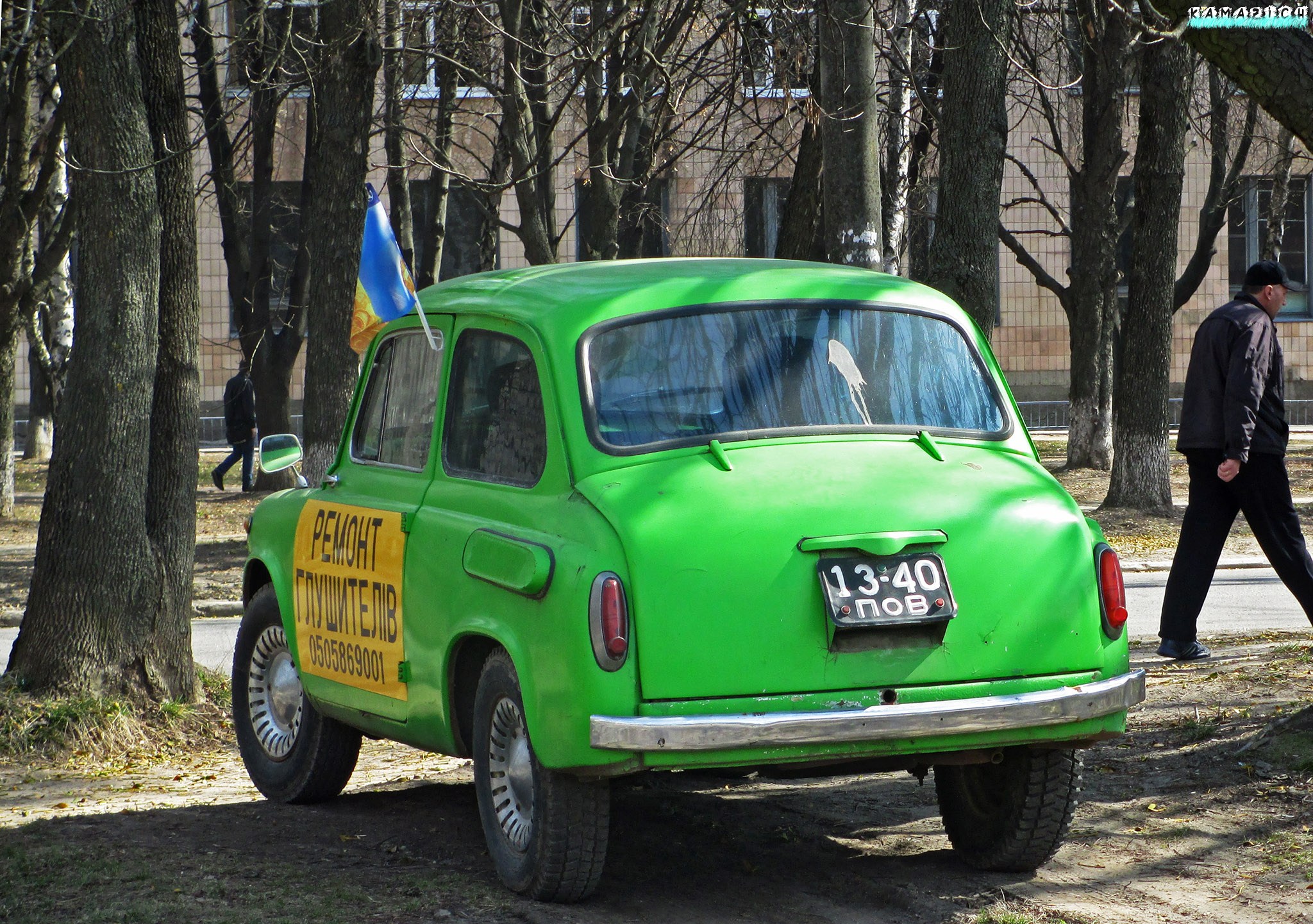 1340 ПОВ, ZAZ 965 965/965А Запорожец (Zaporozhets), 1959–1969