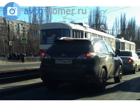 н777нк163, Lexus RX