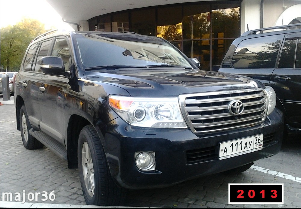 а 111 ау 36, Toyota Land Cruiser 200 (J200), 1st facelift, 2011–2015