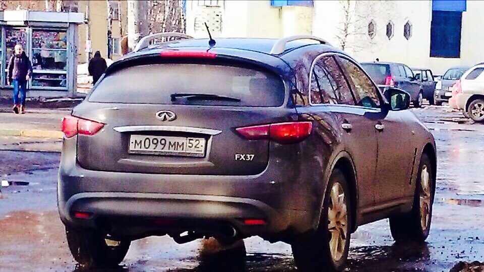 м 099 мм 52, Infiniti QX70/FX-Series 2nd gen FX/QX (S51), 2008–2017