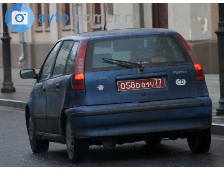 058D 014 77, FIAT Punto