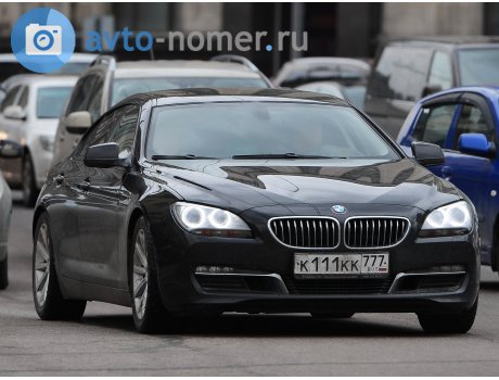 к111кк777, BMW 6 Series