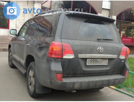 о888ко777, Toyota Land Cruiser