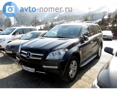 а777аа124, Mercedes-Benz GL-Klasse