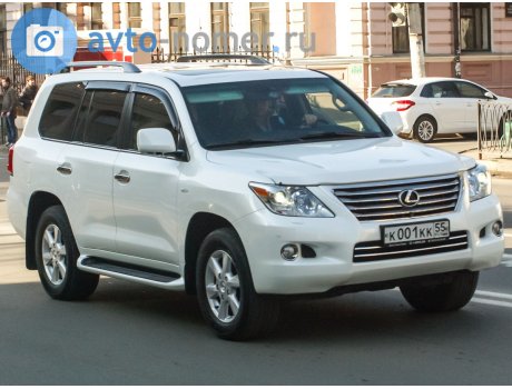к001кк55, Lexus LX