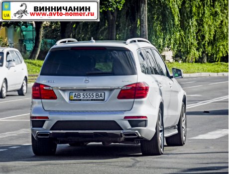 AB 5555 BA, Mercedes-Benz GL-Klasse