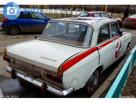 у236ке23, Izh Москвич-408/412 (Moskvich-408/412)