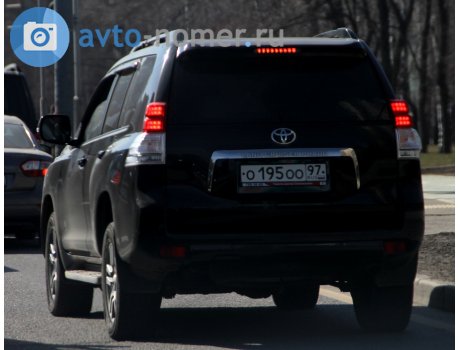 о195оо97, Toyota Land Cruiser Prado