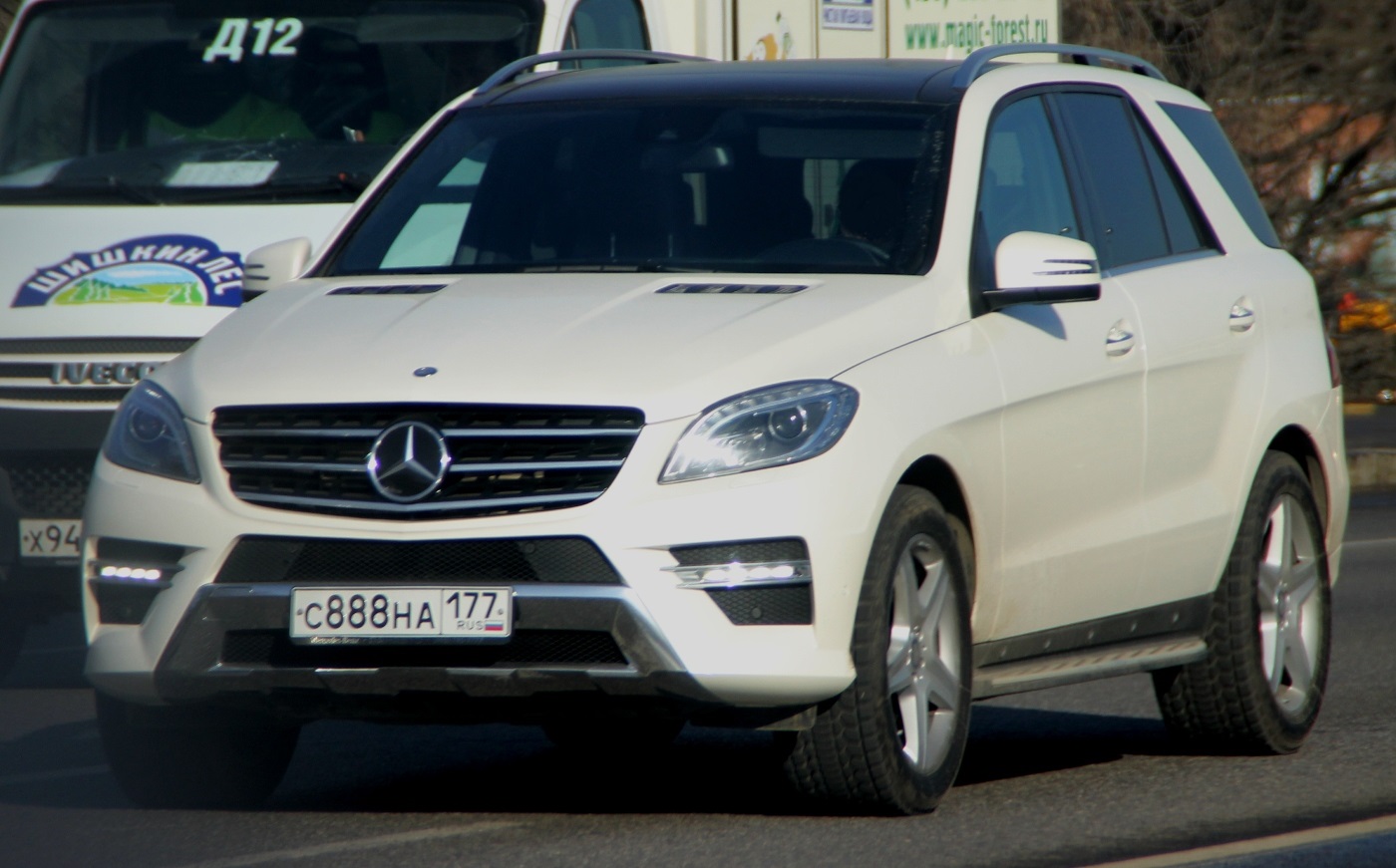 с 888 на 177, Mercedes-Benz M-Klasse 3rd gen (W166), 2011–2015