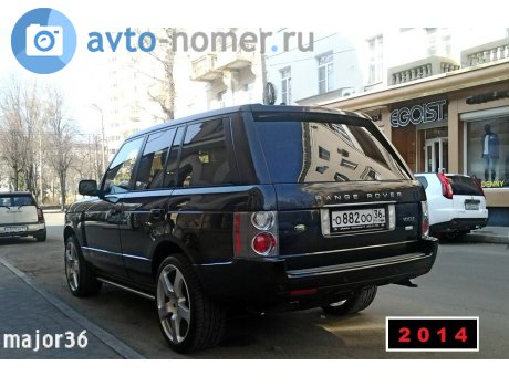 о882оо36, Land Rover Range Rover
