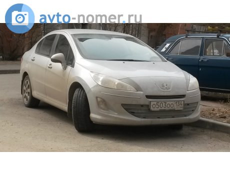 о503оо134, Peugeot 408