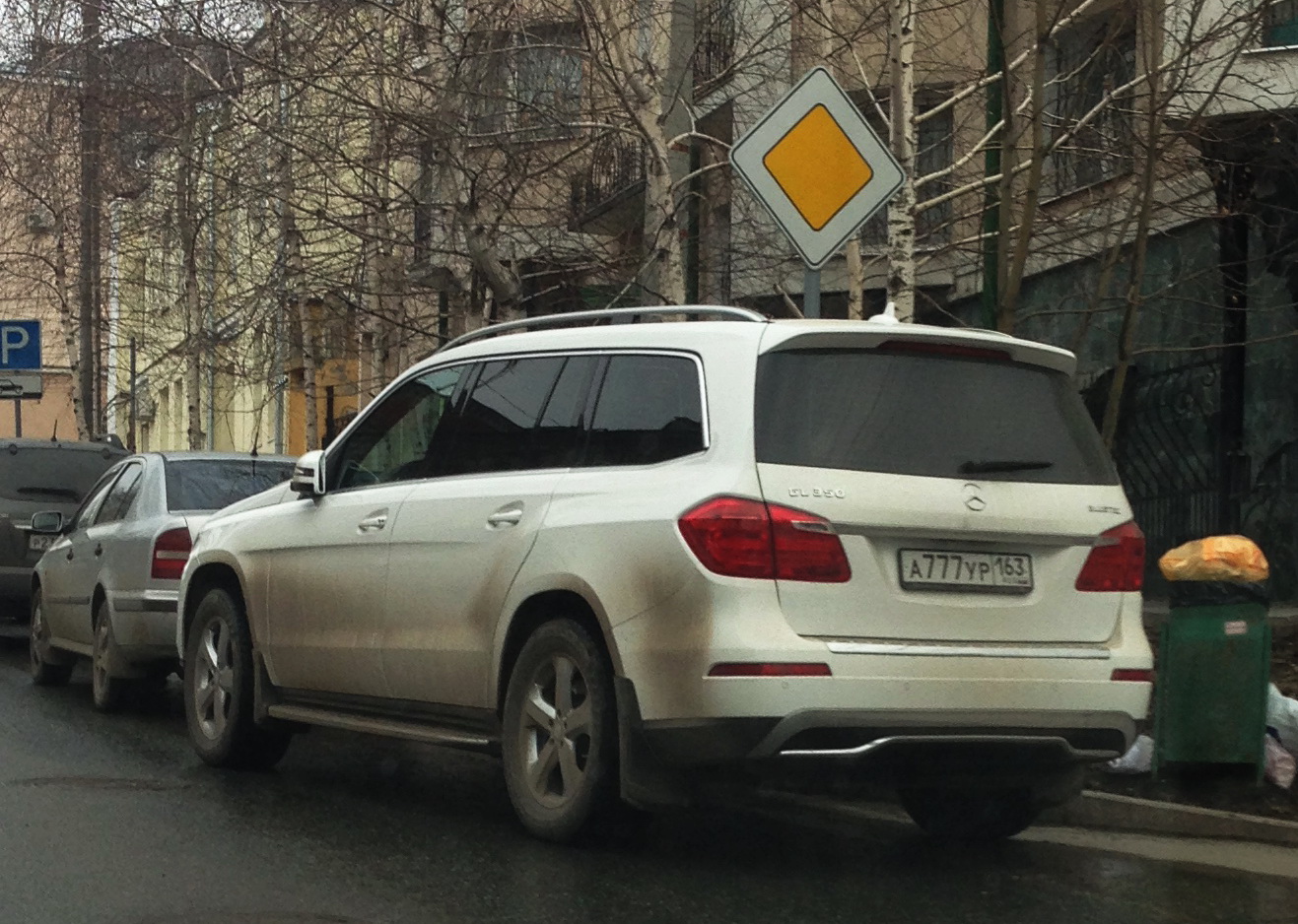а 777 ур 163, Mercedes-Benz GL-Klasse 2nd gen (X166), 2012–2015