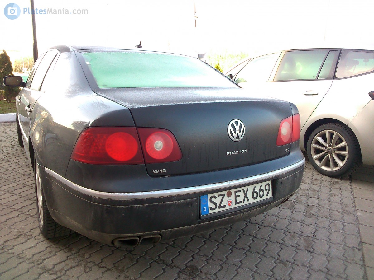 SZ EX 669, Volkswagen Phaeton 1st gen (3D), 2002–2010