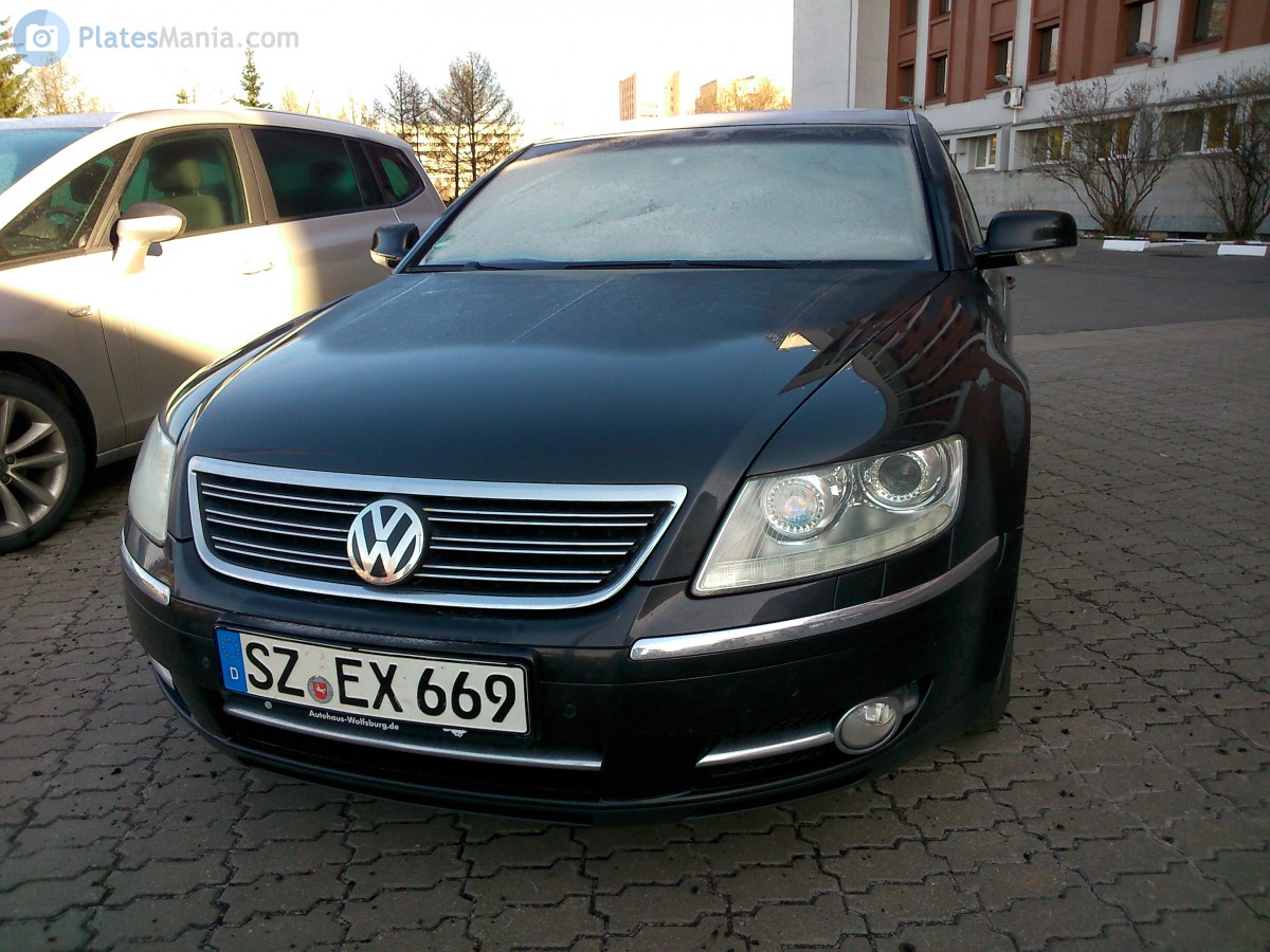 SZ EX 669, Volkswagen Phaeton 1st gen (3D), 2002–2010