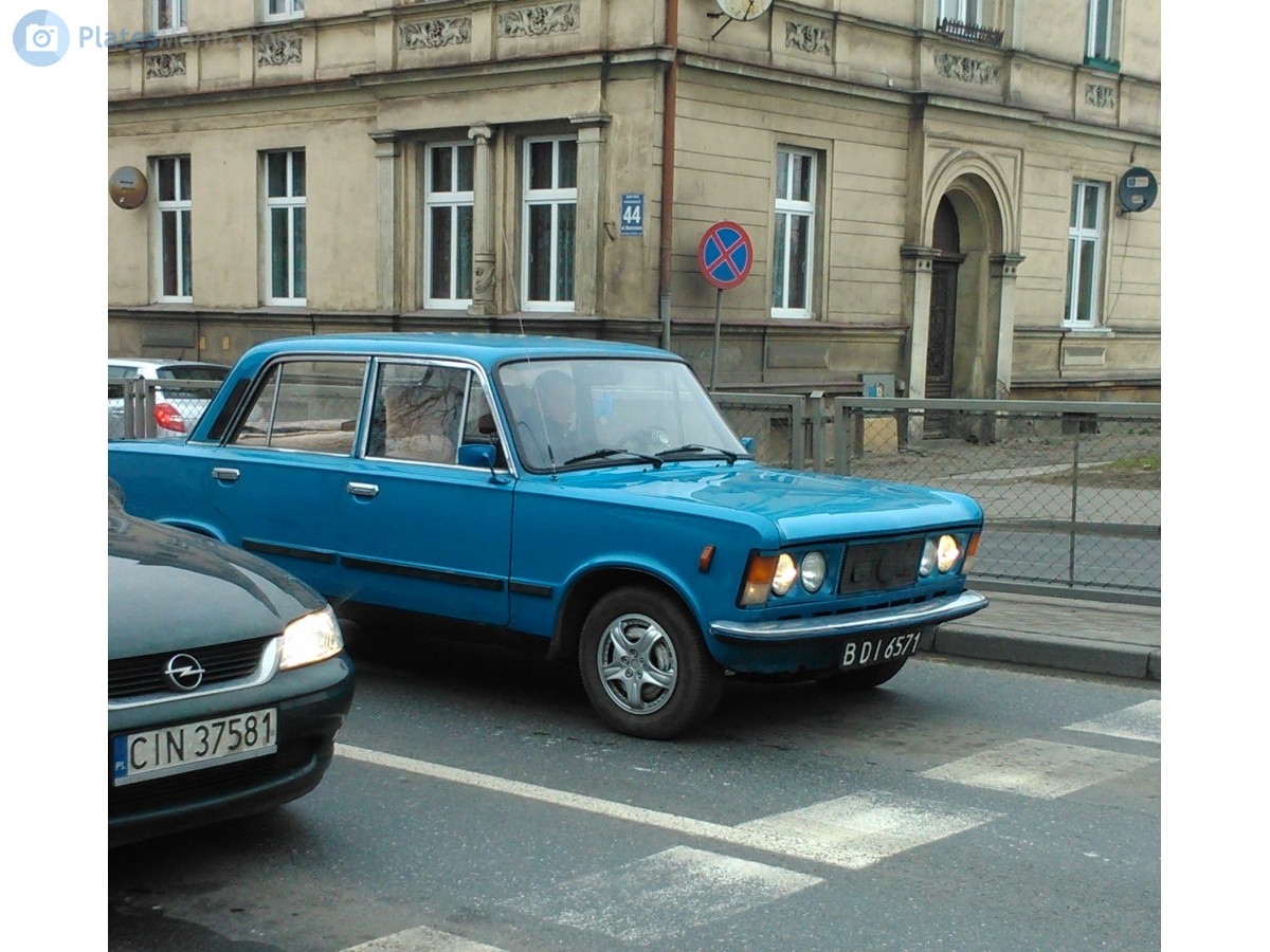 BDI 6571, FSO 125p 1st gen Sedan, 1983–1991
