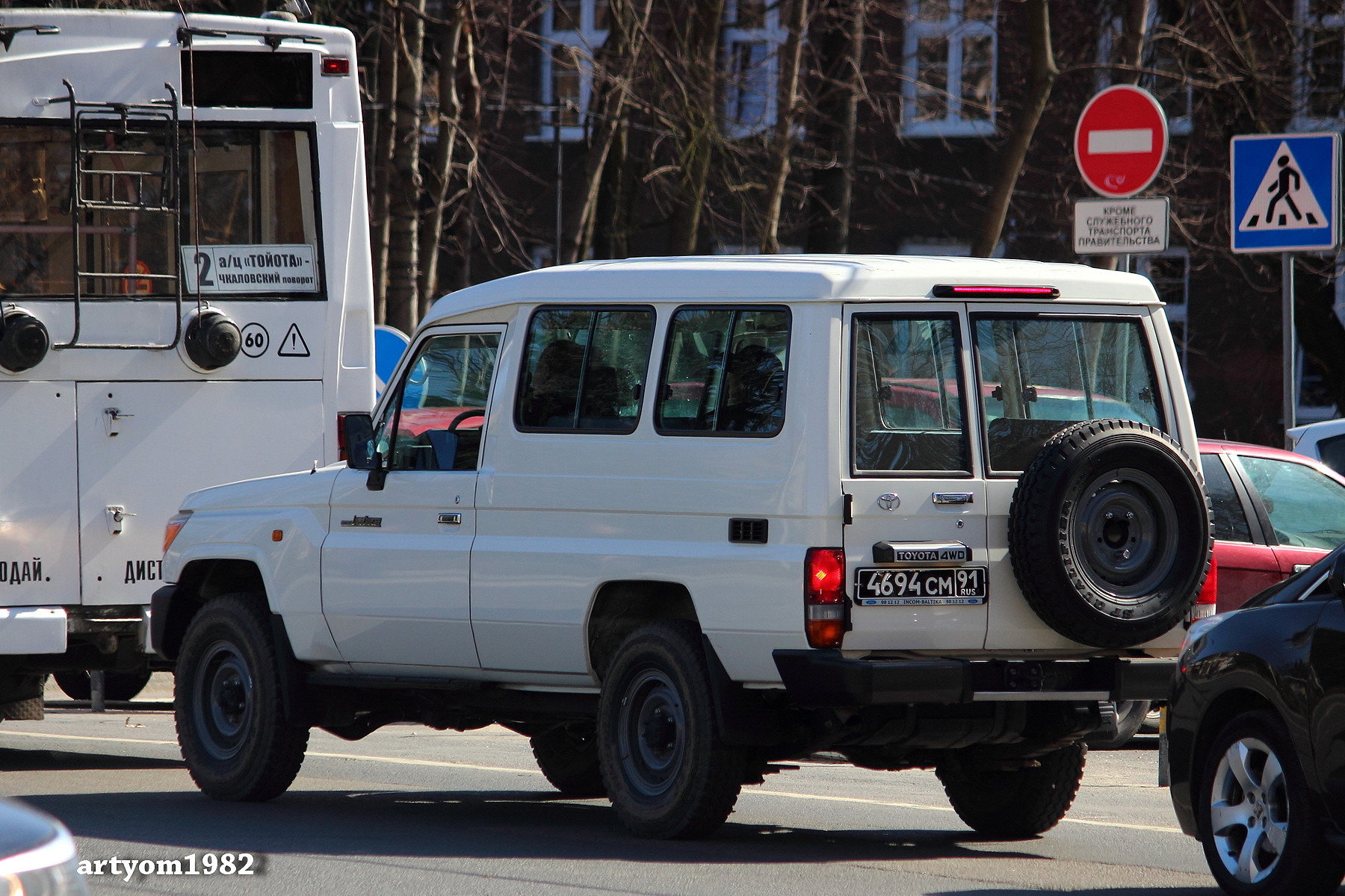 4694 см 91, Toyota Land Cruiser 70 3-door Troop Carrier (J78), 1st facelift, 2007–2023