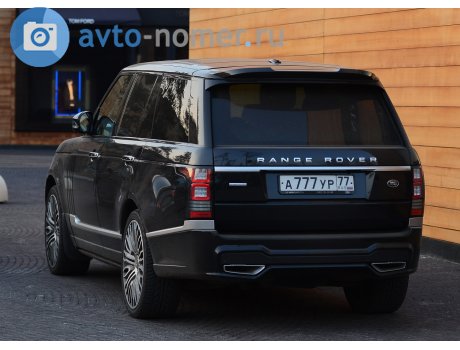 а777ур77, Land Rover Range Rover