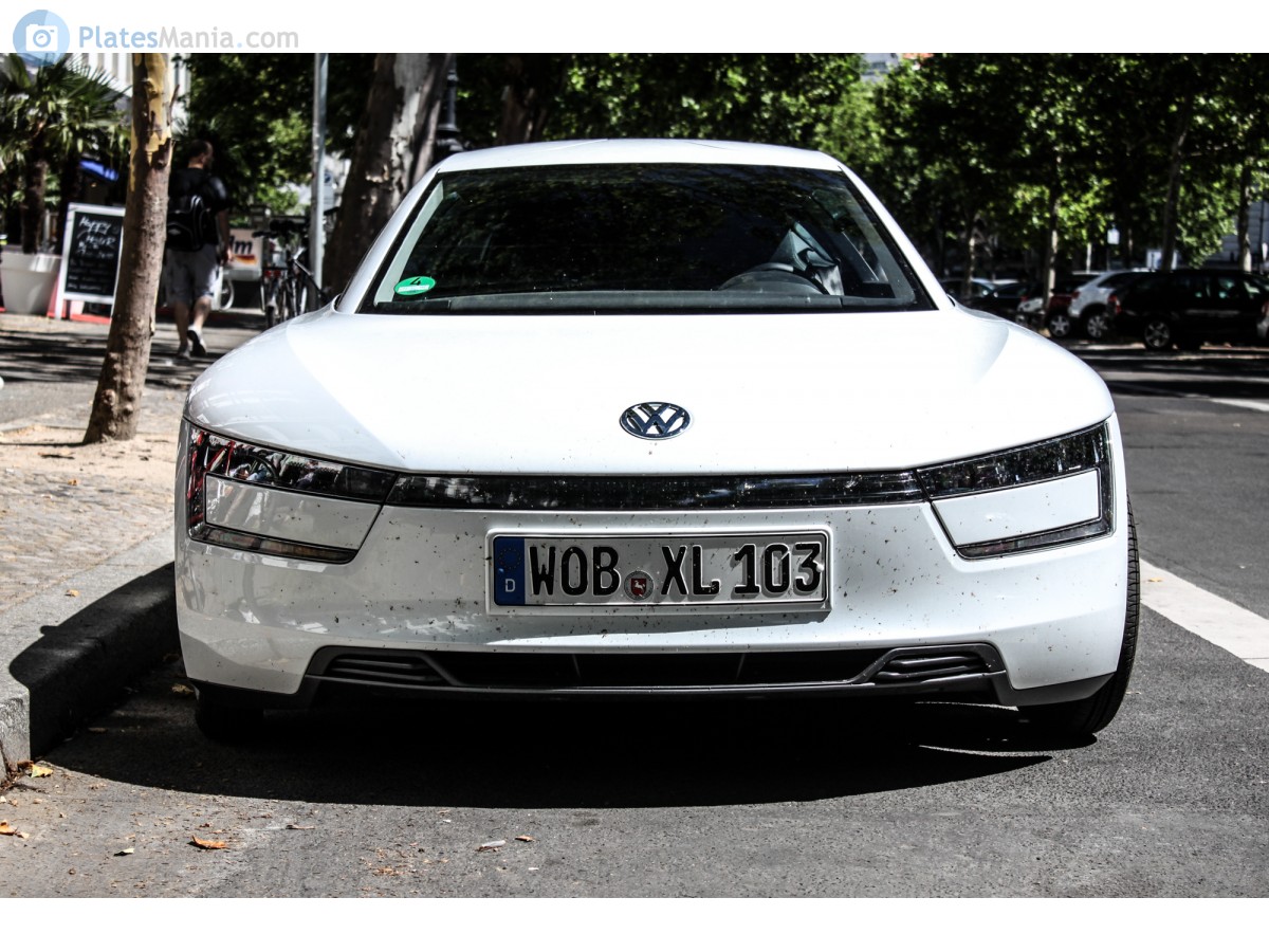 WOB XL 103, Volkswagen XL1 1st gen (6Z), 2014–2016