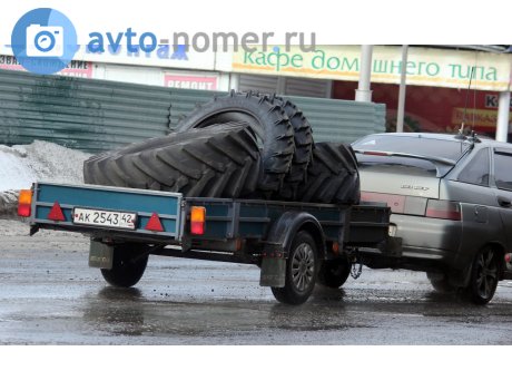 ак 2543 42, Kurganskiye Pritsepy 8213 Тайга